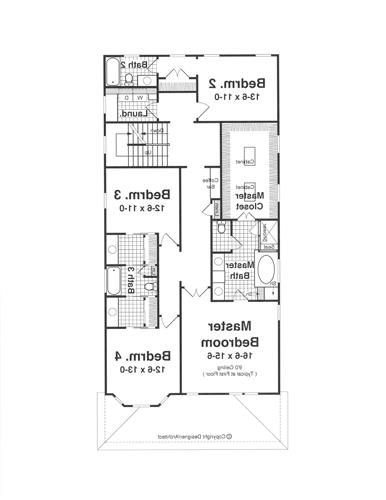 Second Floor image of HAMLEIGH House Plan