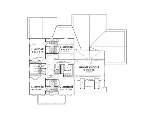 Second Floor image of DRESDEN House Plan