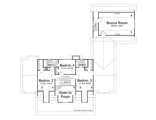 2nd Floor image of OSPREY House Plan