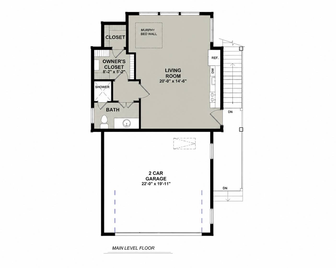 1st Floor image of Springside House Plan