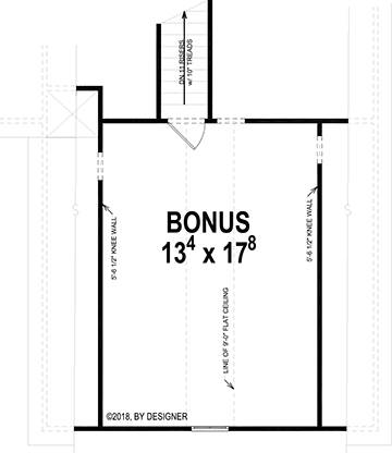 Bonus Plan image of Aiken I House Plan