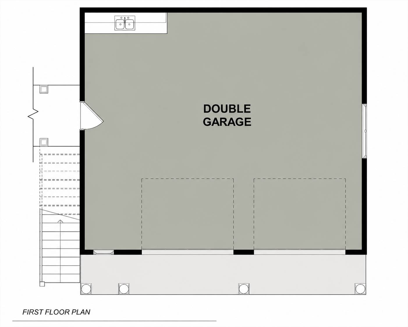 1st Floor image of Pickett House Plan
