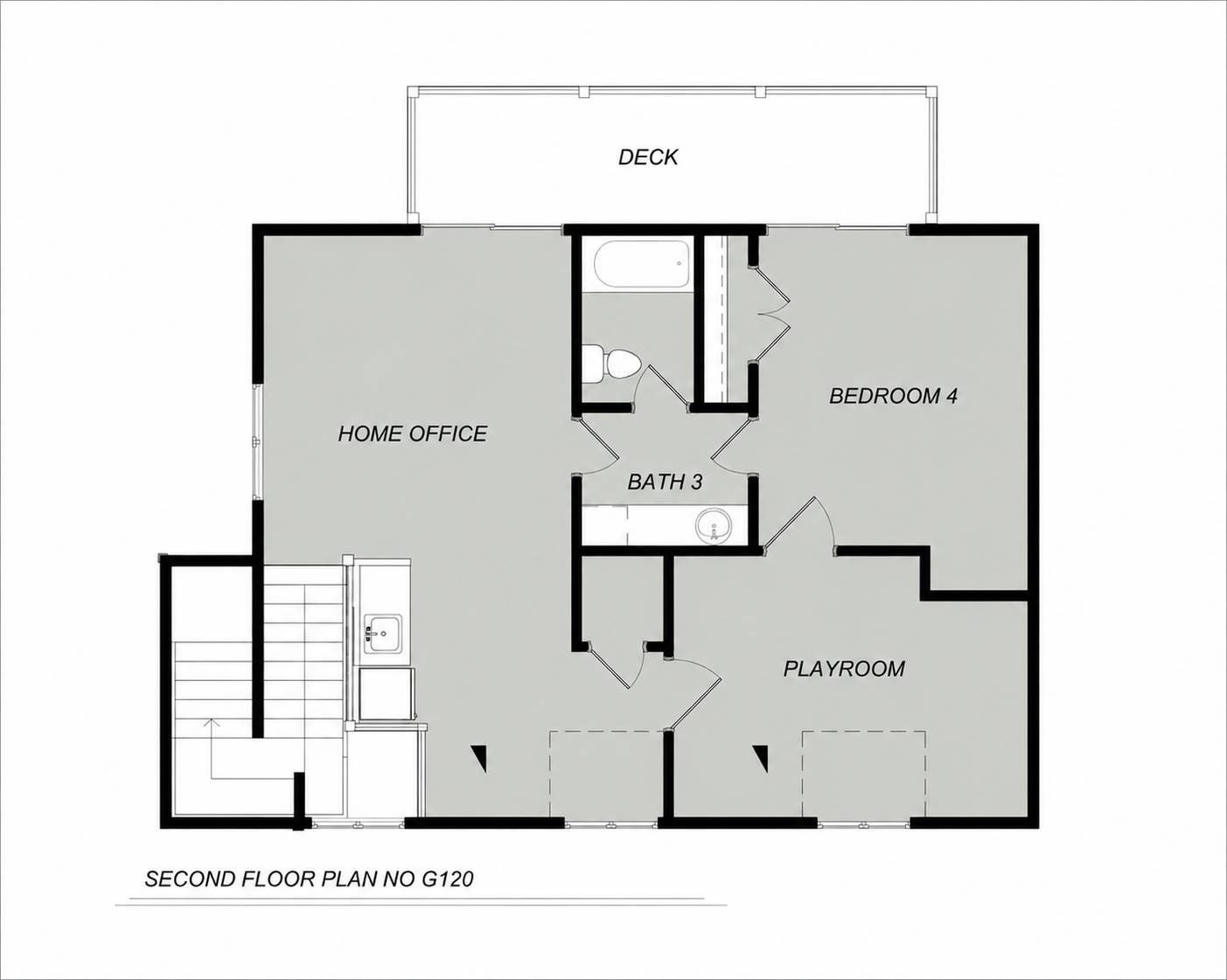 2nd Floor image of Itea House Plan
