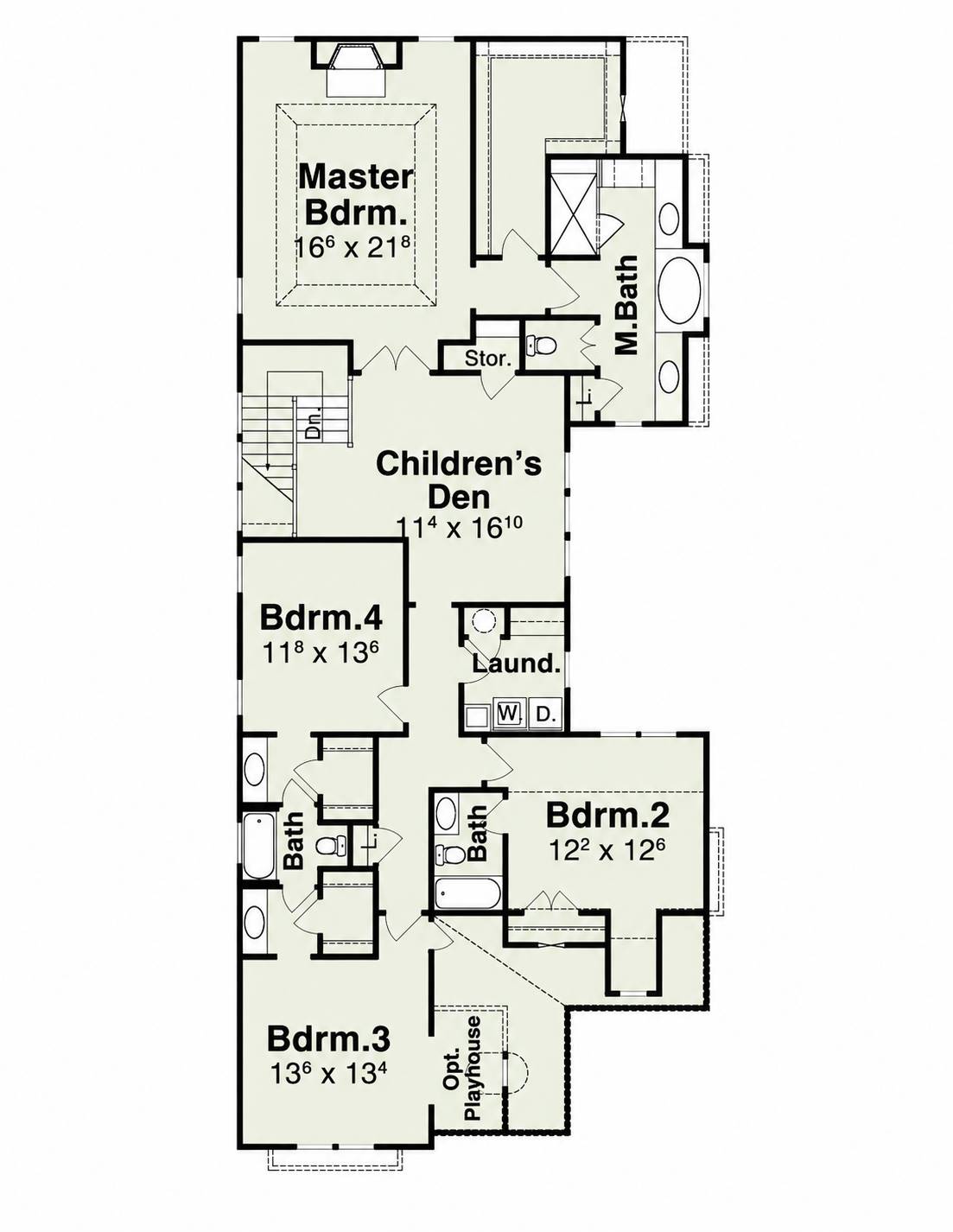2nd Floor image of Kendall House Plan
