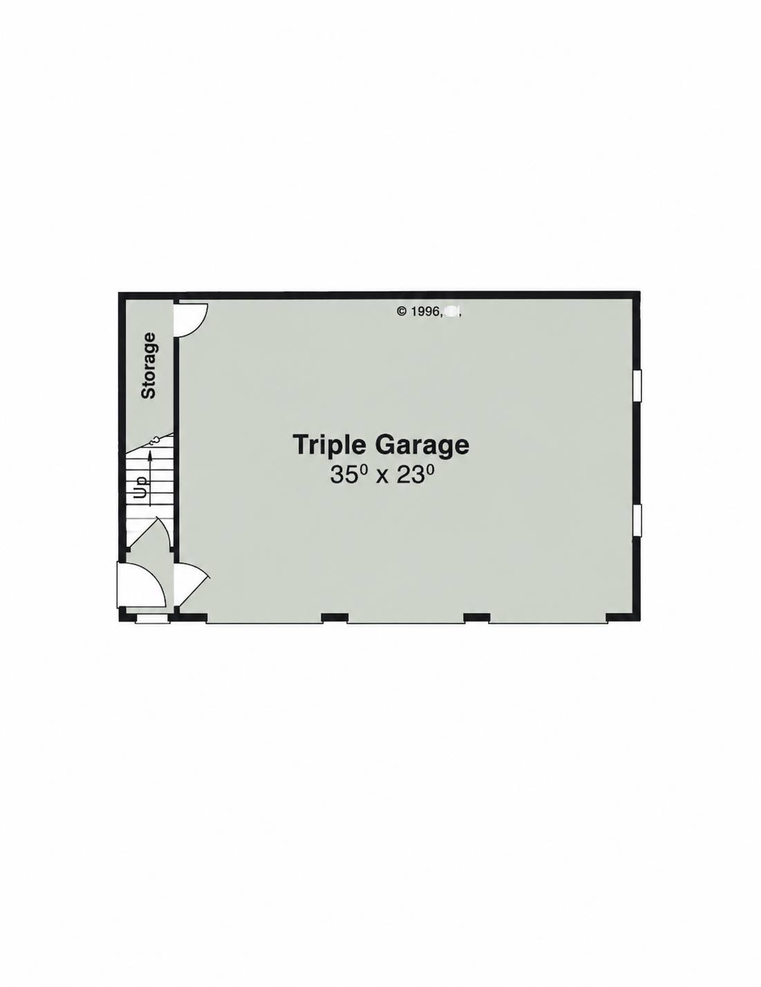 1st Floor image of HANSON IV House Plan