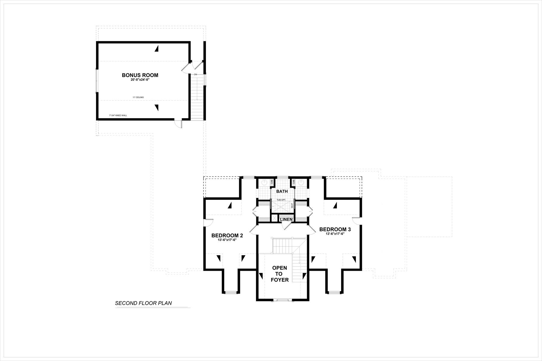 2nd Floor image of Ospry II House Plan