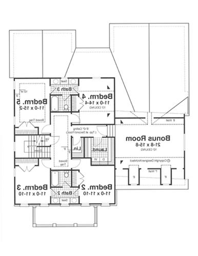 Second Floor image of ROCKINGHAM House Plan