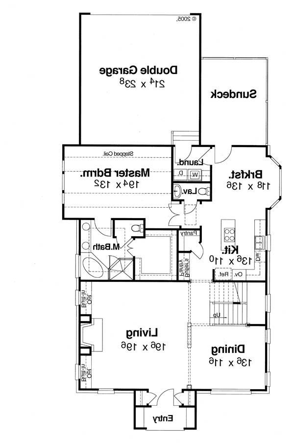 First Floor image of Fairfax House Plan