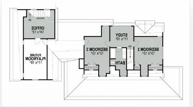2nd Floor image of Countryfield II House Plan