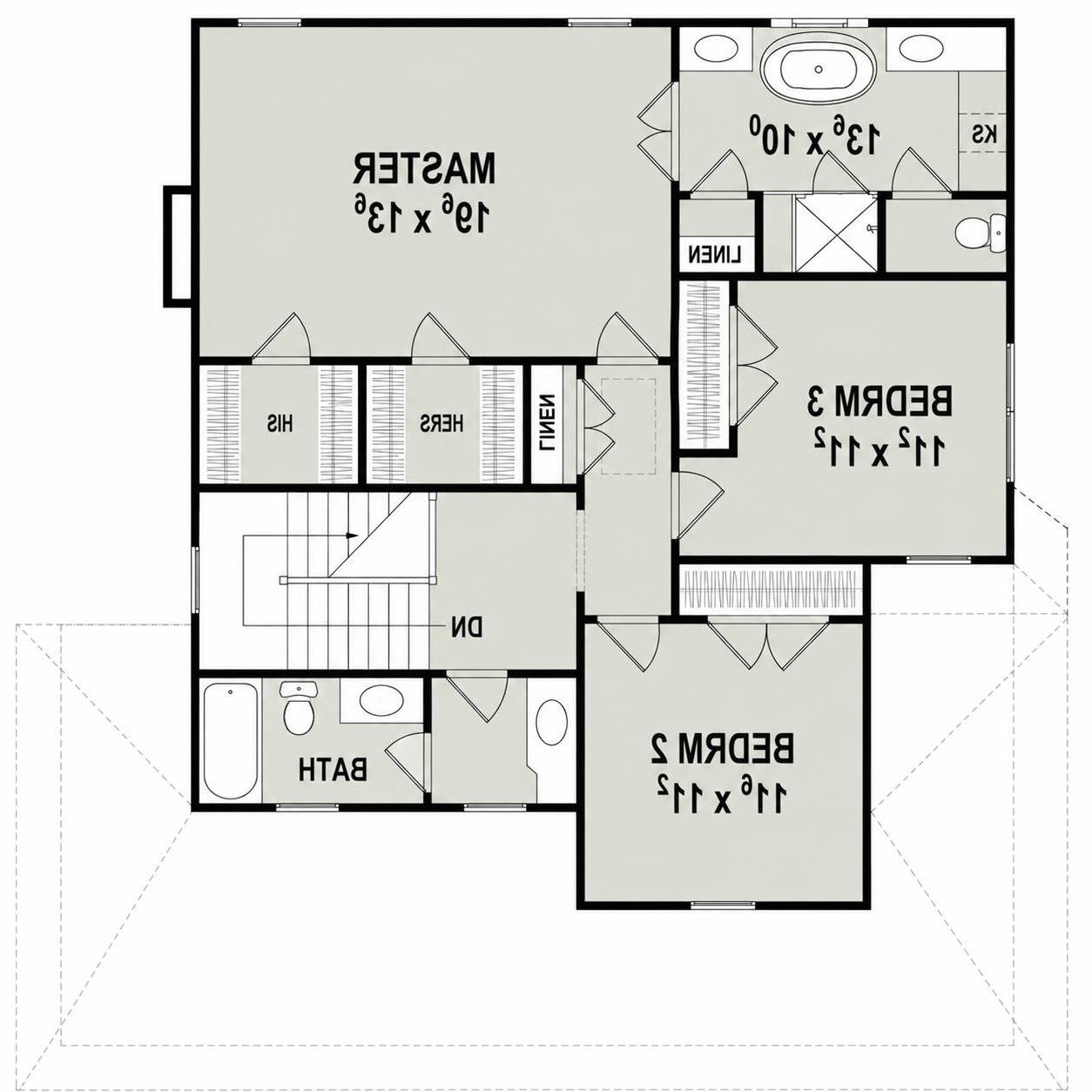 2nd Floor image of Camden II House Plan