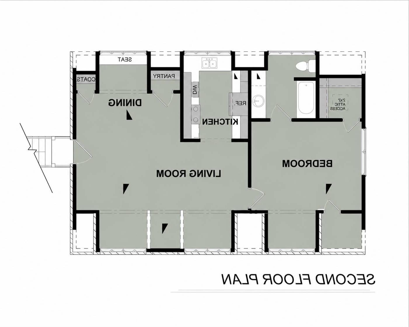 2nd Floor image of Alewife House Plan