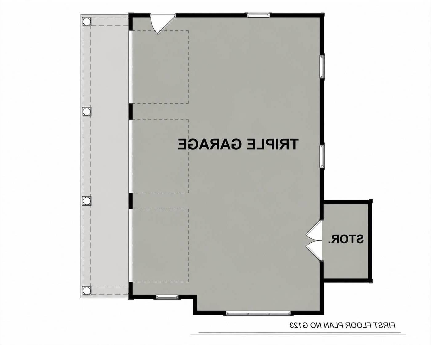 1st Floor image of Westlawn House Plan