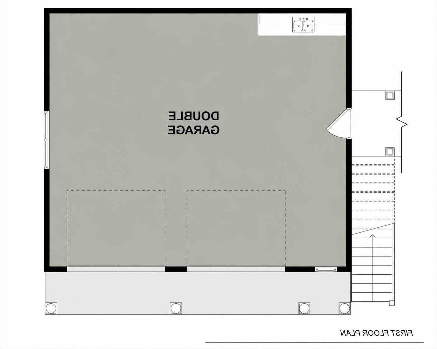 1st Floor image of Pickett House Plan