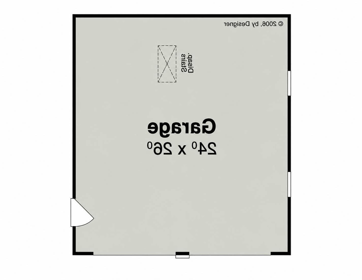Detached Garage image of Granger II House Plan