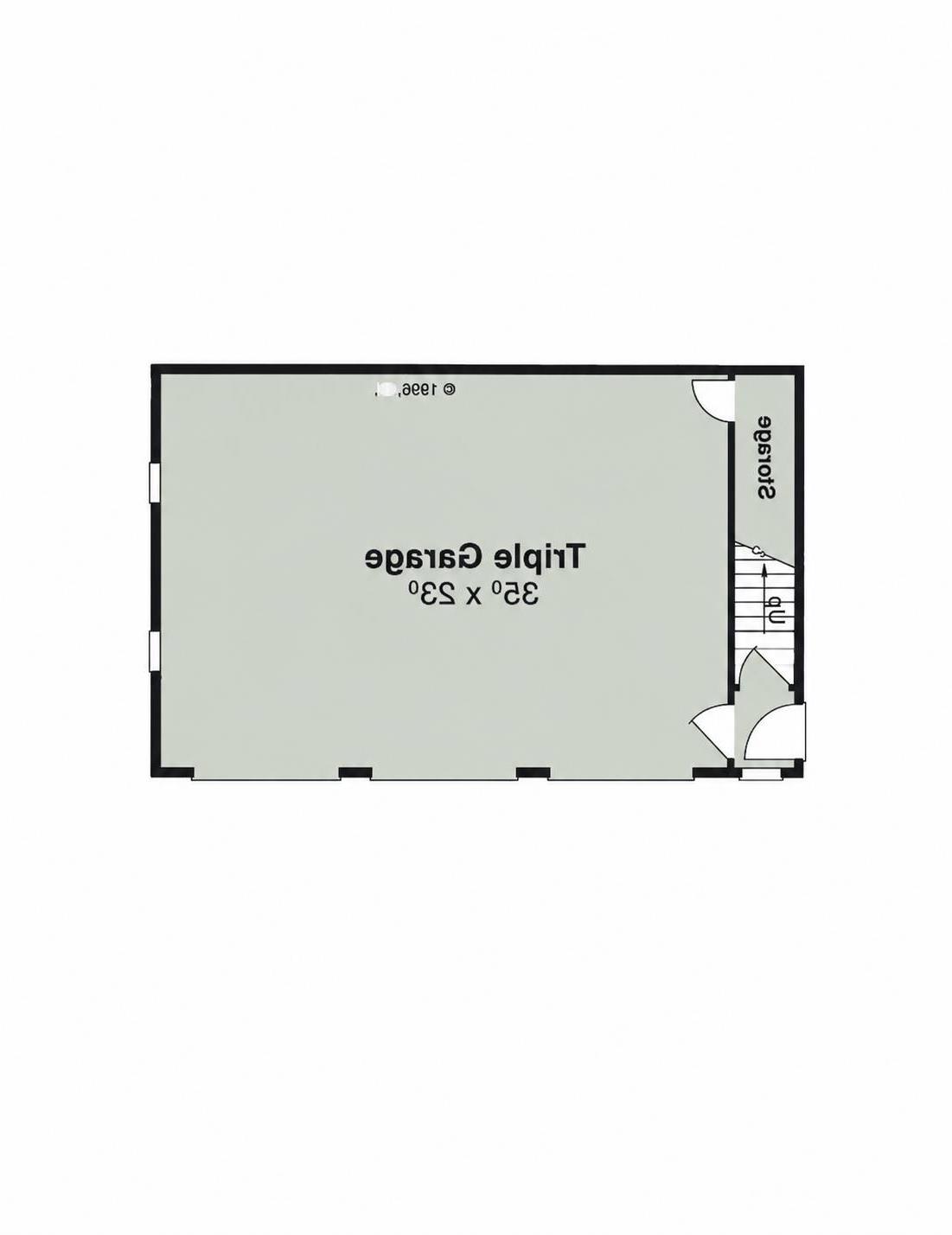 1st Floor image of HANSON IV House Plan