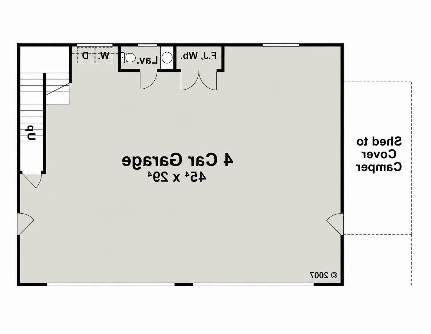1st Floor image of KIPLING House Plan
