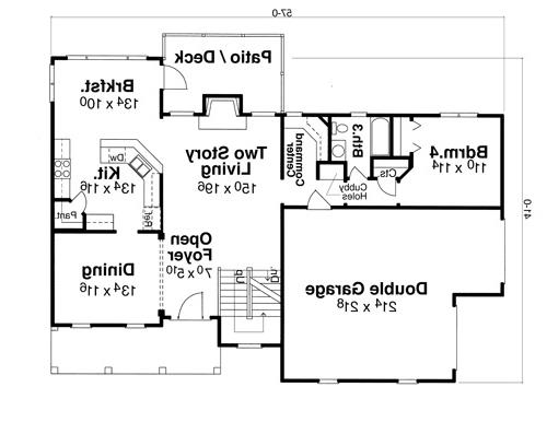 First Floor image of Augusta House Plan