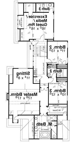 Second Floor image of Stratton House Plan
