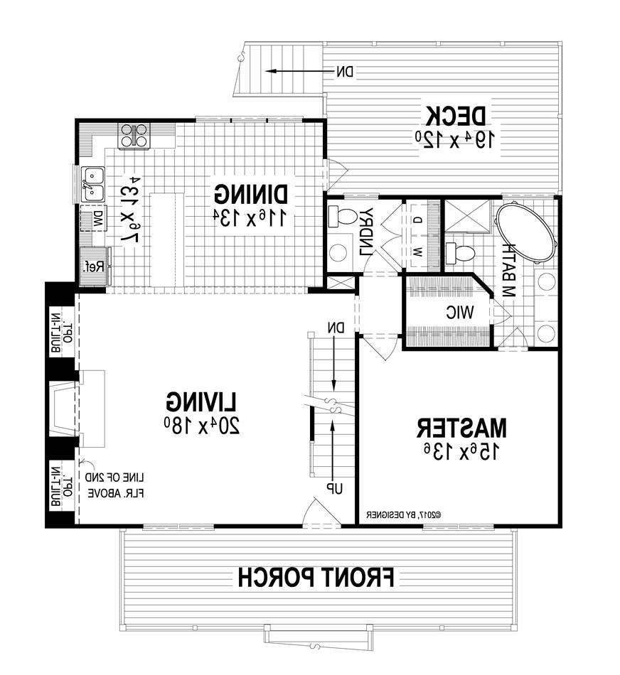 First Floor image of Butler II House Plan