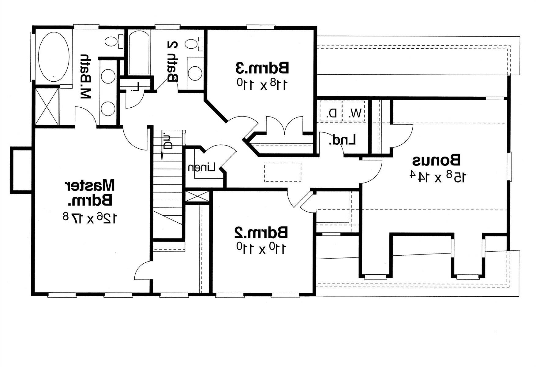 Second Floor image of Morgan-B House Plan
