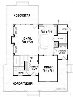 First Floor image of Camden II House Plan